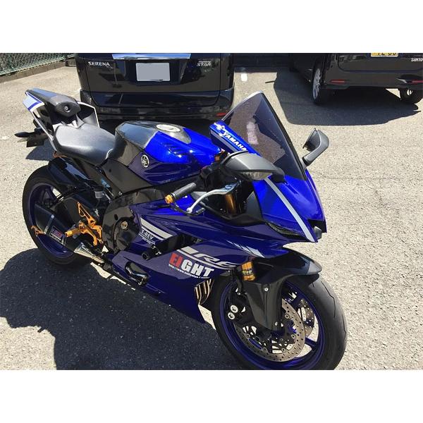 アクリポイント ACRY-Point YAMAHA 17-19 YZF-R6用 スモークスクリーン