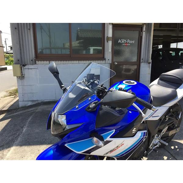 GSX250R用クリアシールド ACRY-Point アクリポイント ACRY-Point SUZUKI 17- GSX250R用 クリアスクリーン