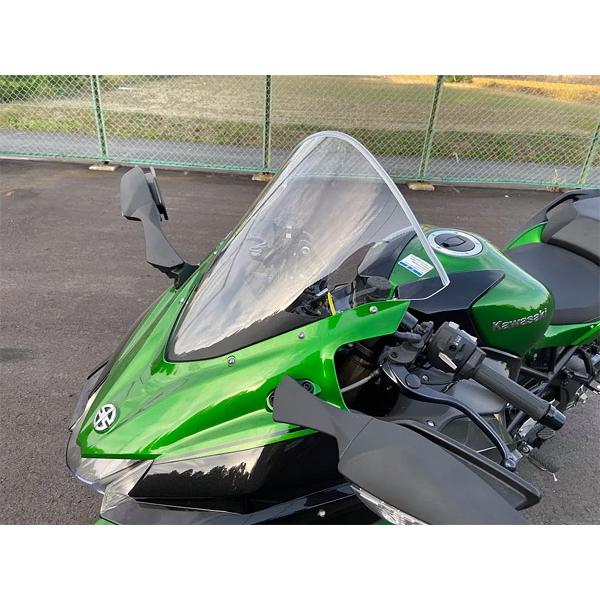 アクリポイント ACRY-Point Kawasaki 18-20 H2SX用 クリアスクリーン