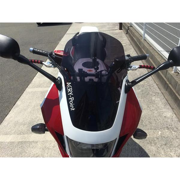アクリポイント ACRY-Point HONDA 05-09 CB1300スーパーボルドール用 スモークスクリーン 160011 |  | 01