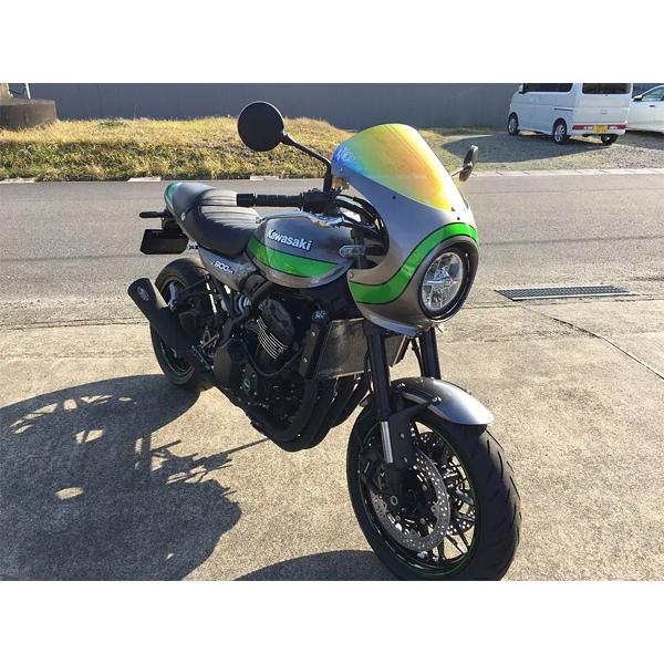 アクリポイント ACRY-Point Kawasaki Z900RS CAFE用 ミラースクリーン