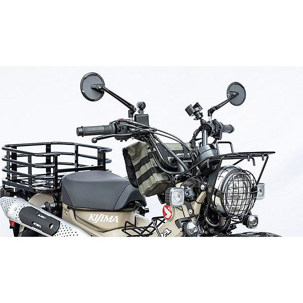 KIJIMA（キジマ） KIJIMA TECH12ミラー ラウンド ロングアーム