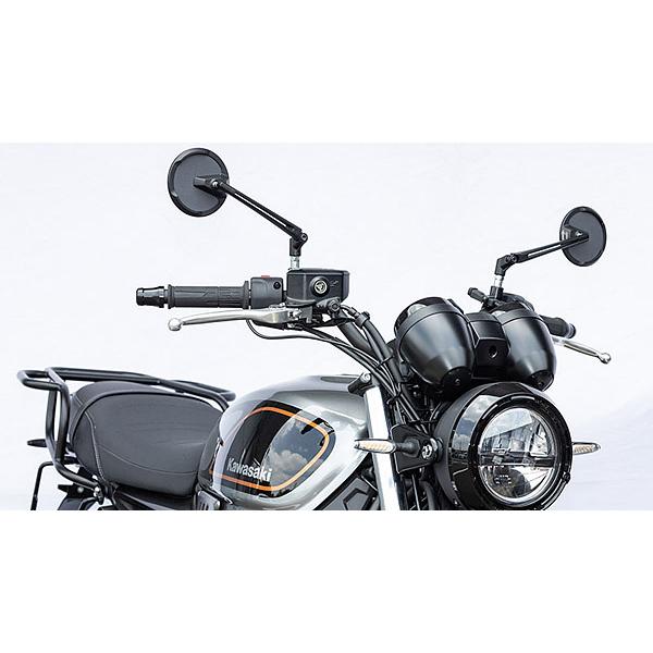 KIJIMA（キジマ） KIJIMA TECH12ミラー ラウンド ロングアーム