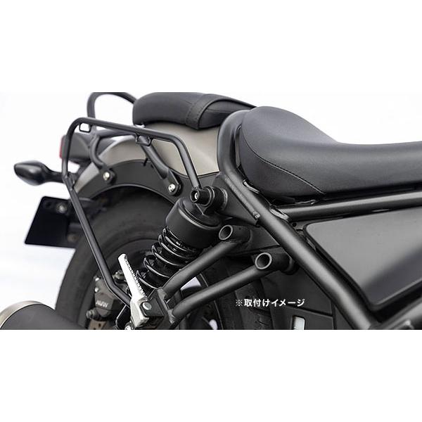 キジマ KIJIMA レブル250 / レブル500 17-用 新型対応品 バッグサポート オールインワンタイプ ※左右セット 210-4883の画像