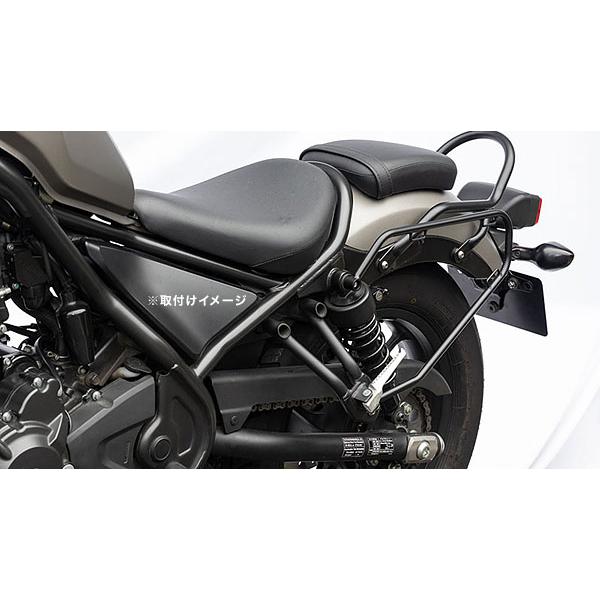 キジマ KIJIMA レブル250 / レブル500 17-用 新型対応品 バッグサポート オールインワンタイプ ※左右セット 210-4883の画像