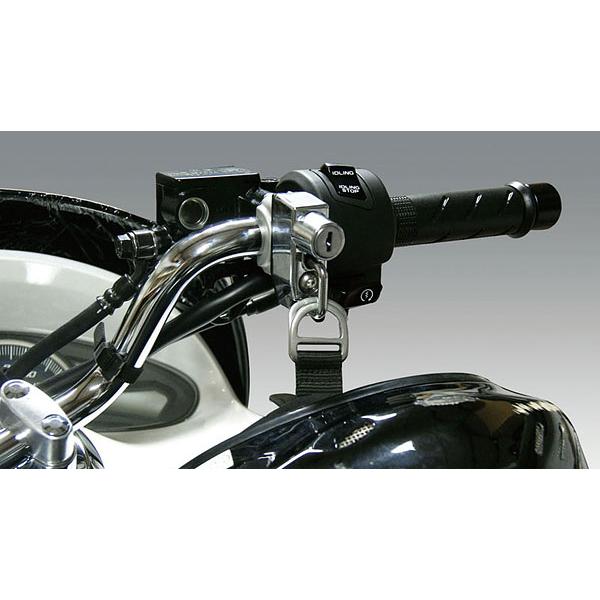 KIJIMA（キジマ） ヘルメットロック PCX/GROM用 ※汎用品 ネジ間ピッチ