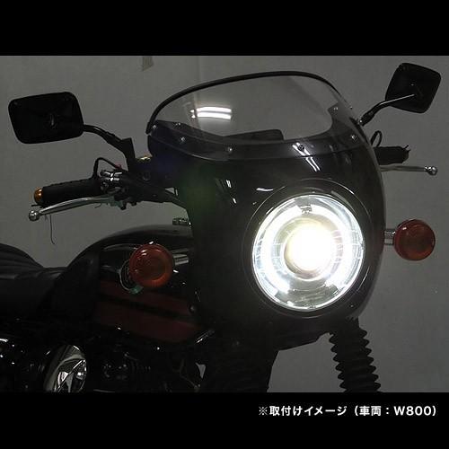 PROTEC（プロテック） バイク用LEDプロジェクターヘッドライト LH-3150