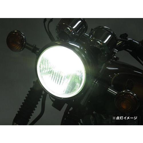 プロテック SR400 [85-19 RH16J / RH03J / RH01J / 1JR]用 LEDヘッドライトバルブキット LB4-SR6 H4Hi/Lo 6000K 65060-60の画像