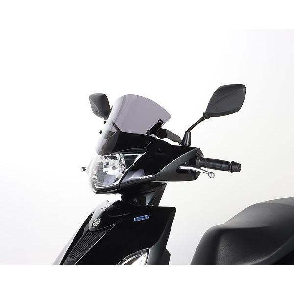 キタコ KITACO ジョグ125（SEJ5J）BKR1用 エアロバイザー スモーク 670-0230100_1
