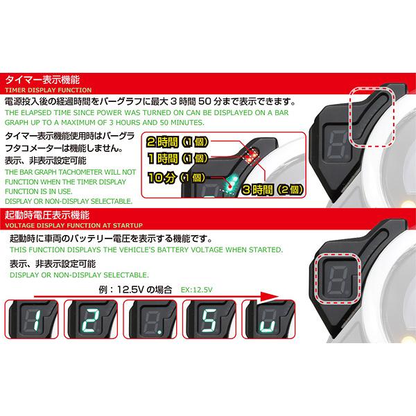 KITACO（キタコ） モンキー125 JB02用 ギヤポジションインジケーター