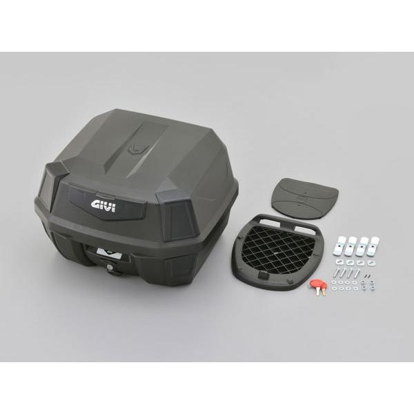 デイトナ DAYTONA GIVI ジビ モノロックケース B42NB ANTARTICA トップケース（リアケース） 未塗装ブラック（ブラックパネル） 22148