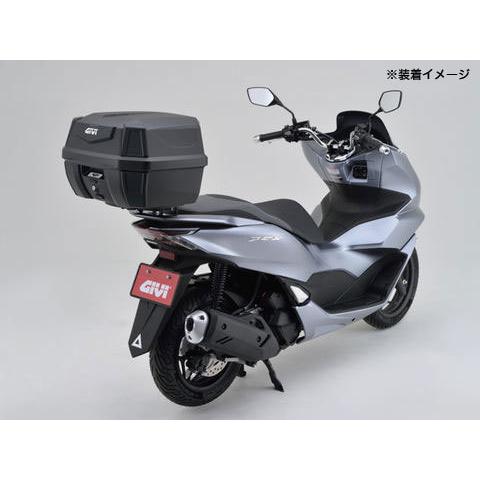 デイトナ DAYTONA GIVI ジビ モノロックケース B42NB ANTARTICA トップケース（リアケース） 未塗装ブラック（ブラックパネル） 22148｜terranet｜05