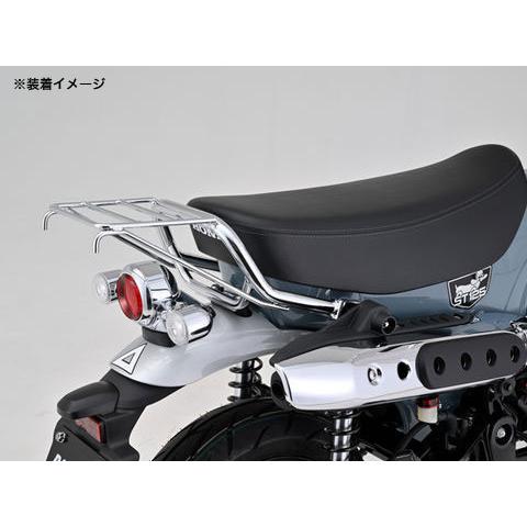 デイトナ DAYTONA Dax125 ST125（'23 8BL-JB04）用 クラシックキャリア（リアキャリア） クロームメッキ 27523｜terranet｜04