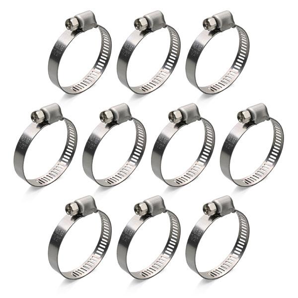 DAYTONA（デイトナ） ステンレスホースバンド Φ21-Φ38 10個入り 37220