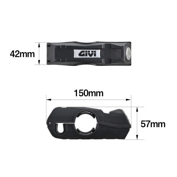 GIVI（ジビ） デイトナ DAYTONA GIVI TL12 ブレーキレバーロック 48692