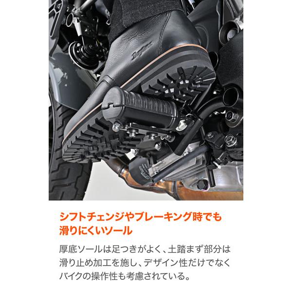 DAYTONA（デイトナ） DAYTONA DS-004 WPレースアップブーツ ブラック