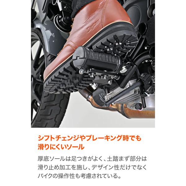 専用ですので購入できません。 DAYTONA（デイトナ） DAYTONA DS-004 WPレースアップブーツ ブラウン