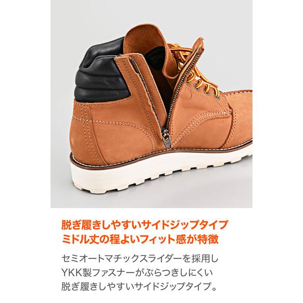 DAYTONA（デイトナ） DAYTONA DS-006 モックトゥブーツ ブラウン 24.5
