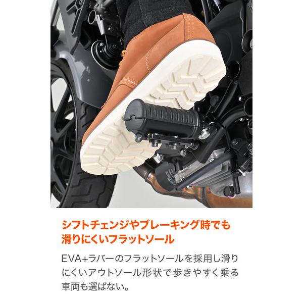 DAYTONA（デイトナ） DAYTONA DS-006 モックトゥブーツ ブラウン 26.5