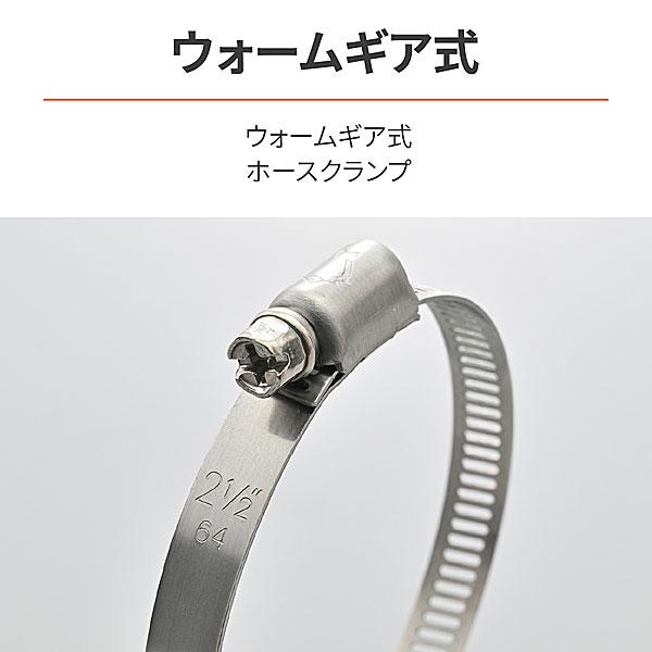 DAYTONA（デイトナ） ステンレスバンド Φ50-Φ65 2個入り 65083 : TERRA