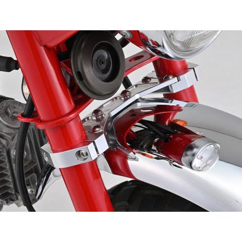 DAYTONA（バイク用品） - デイトナ DAYTONA エテ公 / 大猩々 / モンキーバハ用 ノーマルフロントフェンダーオフセットキット せつ然たる 65631