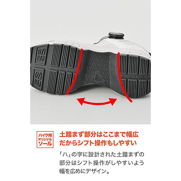 DAYTONA（デイトナ） DAYTONA DS-505 T-WPシューズ グレー 22.5cm