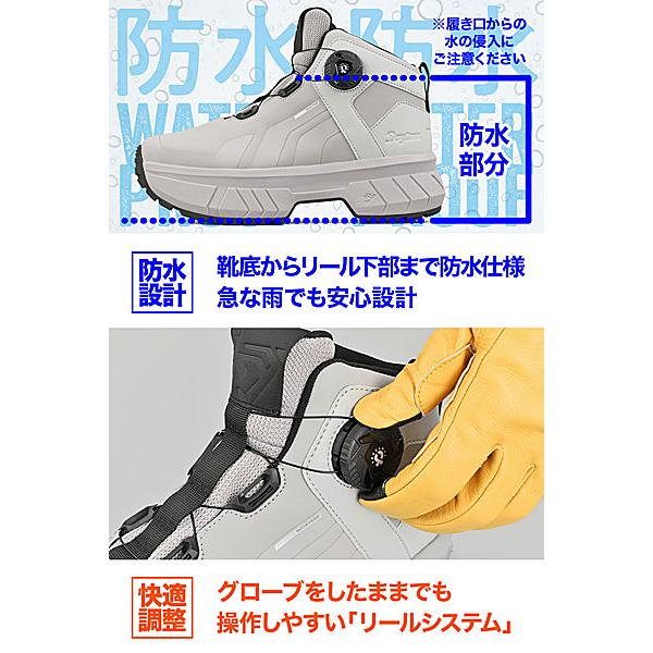 DAYTONA（デイトナ） DAYTONA DS-505 T-WPシューズ グレー 23.0cm