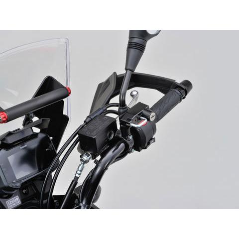 DAYTONA（デイトナ） ヘルメットホルダー 汎用 ミラークランプタイプ