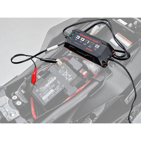 デイトナ DAYTONA スイッチングバッテリーチャージャー 12V（回復微弱充電器） ブラック 95027 | DAYTONA（バイク用品） | 01