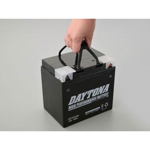 デイトナ DAYTONA ハイパフォーマンスバッテリー DYT53030 メンテナンスフリー（MF）タイプ 液入り充電済 95946