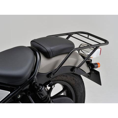 デイトナ DAYTONA REBEL250/500 レブル250/500用 グラブバーキャリア（タンデムバー、タンデムグリップ、リアキャリア） 96614の画像