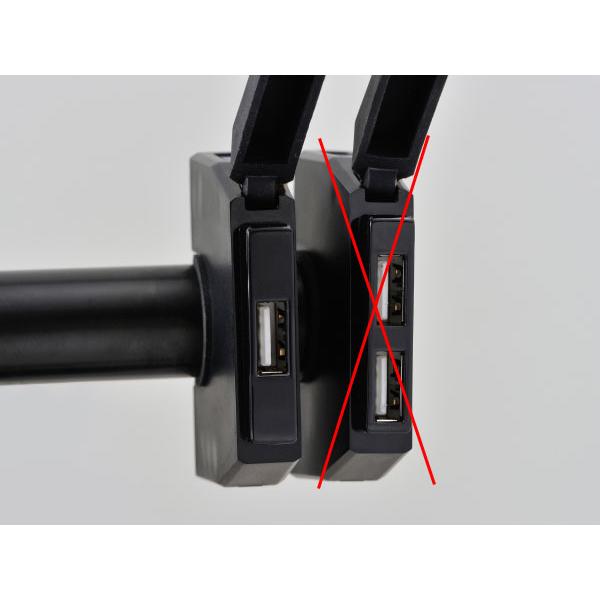 ウェア 7 DAYTONA（デイトナ） バイク専用電源 スレンダーUSB Type-A 1ポート