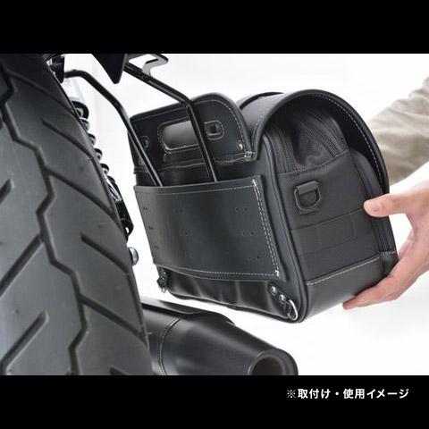 デイトナ DAYTONA ハーレー XL1200 / 883系（04-20）用 サドルバッグサポートLINK【左右セット】 グロスブラック 99958の画像