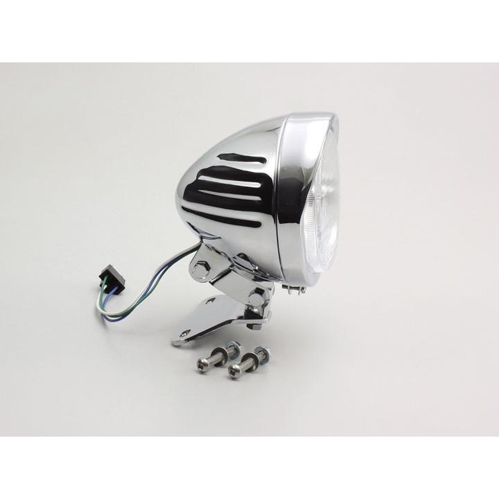 ハリケーン HURRICANE シャドウ750/シャドウファントム750等用 5.5ハイパワースリットライトkit ヘッドライト クロームメッキ HA5645
