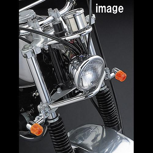 ハリケーン HURRICANE TW225E（02-07） / TW200E（98-01）用 ミニウインカーkit オレンジレンズ HA5702-02の画像