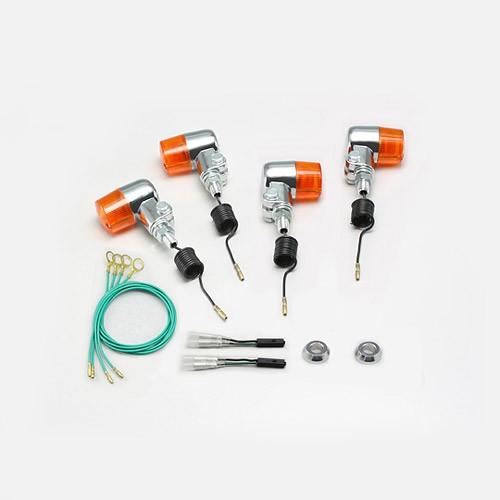 ハリケーン HURRICANE エストレヤ（FI）（07-13 BJ250A-098999迄）用 ミニウインカーkit オレンジレンズ HA5724-01
