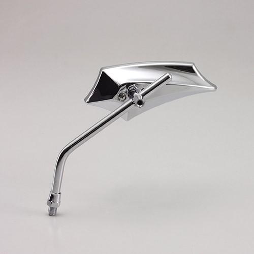 HURRICANE（ハリケーン） デビルウイングミラー クロームメッキ(取付