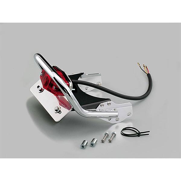 ハリケーン エイプ50 01-07 AC16-1599999迄 ドラム車用 アシストグリップkit クロームメッキ（ルーカスミニテールランプ） HA6457-01