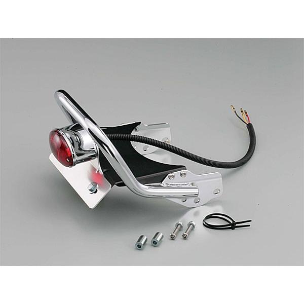 ハリケーン エイプ50 01-07 AC16-1599999迄 ドラム車用 アシストグリップkit クロームメッキ キャッツアイミニテールランプ HA6458-01