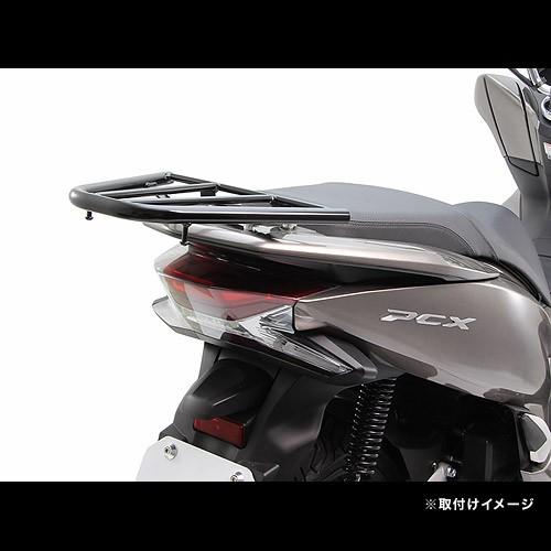 ハリケーン HURRICANE PCX160 / PCX150 / PCX125HYBRID / PCX125用 リアキャリア HA6493Bの画像