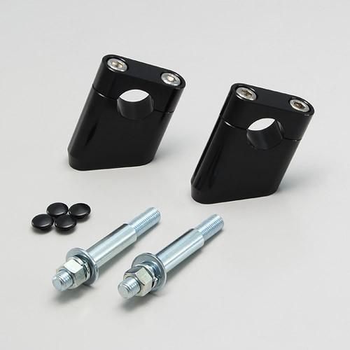 ハリケーン HURRICANE SR500 / SR400用 セットバックホルダー ブラックアルマイト HB0654B