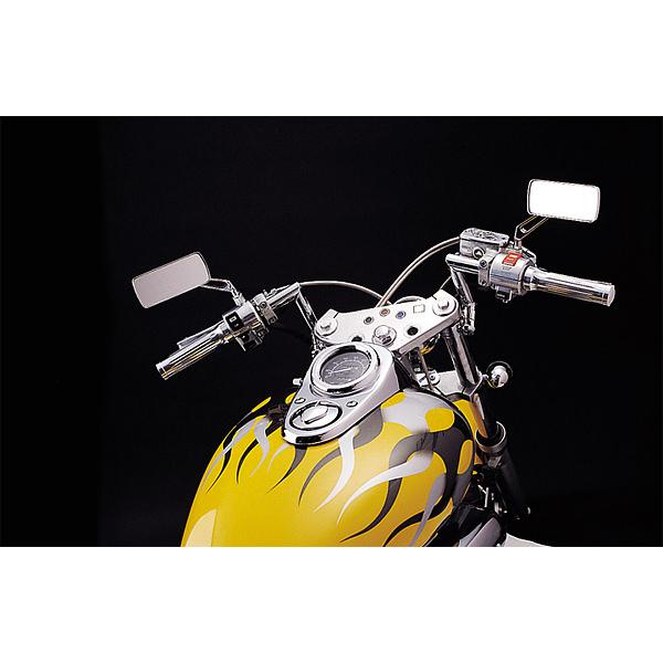 ハリケーン HURRICANE シャドウスラッシャー750 / VRXロードスター等用 セパレートハンドル ドラッグ クロームメッキ HS4117C-01_1