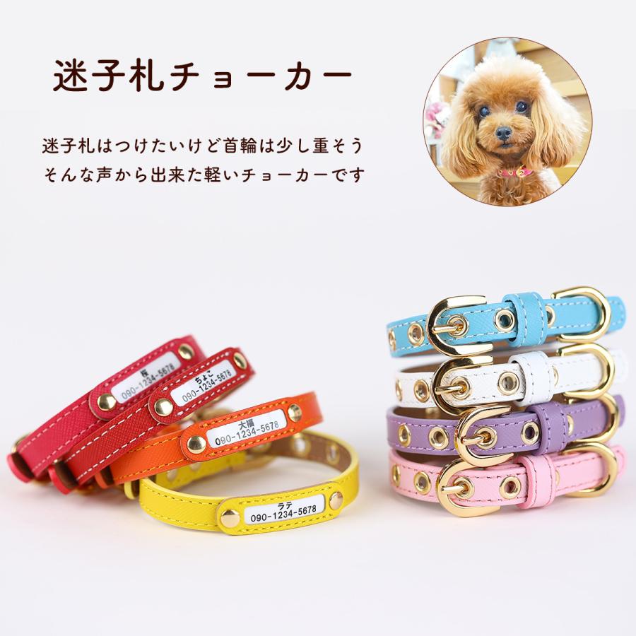 ミニチュアローズ(黒青)わんちゃん猫ちゃん用襟付き首輪