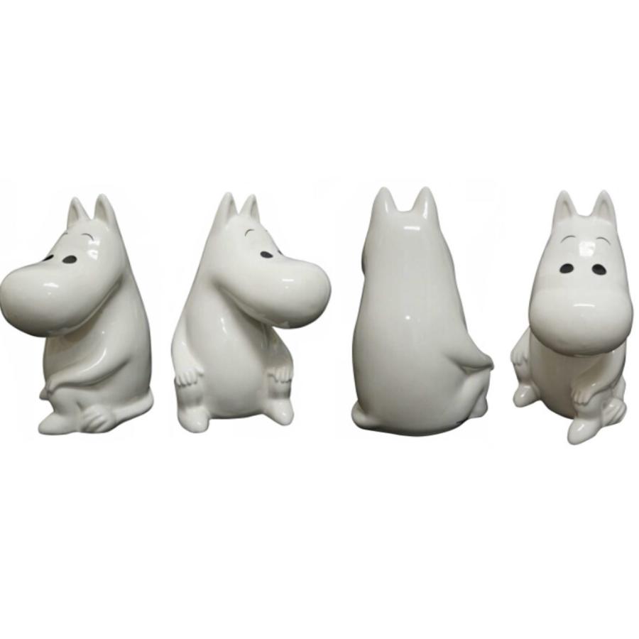 ムーミン家族　陶器製　置物　9点セット MOOMIN（ムーミン） 陶器製 ガーデン フィギュア オブジェ : テル