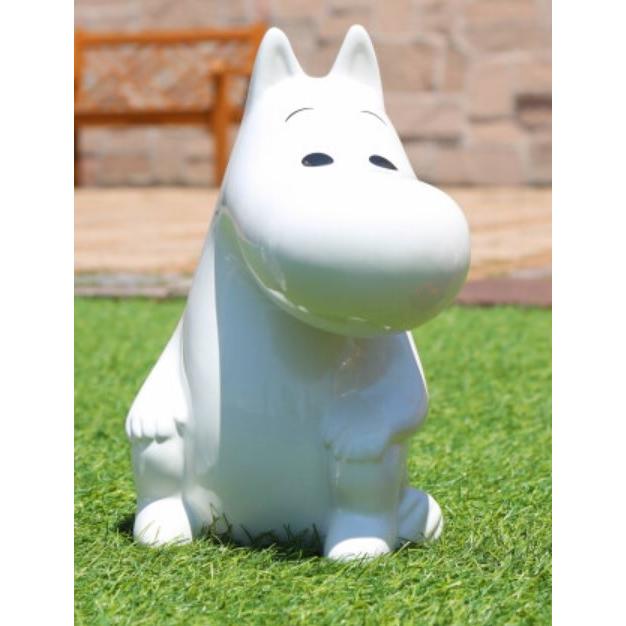 べてい0708  ムーミン  陶製フィギュア(非売品) MOOMIN（ムーミン） 陶器製 ガーデン フィギュア オブジェ : テル