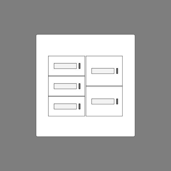 2aaatd パナソニック アドバンスシリーズ 表示付 ネーム付 2連マット