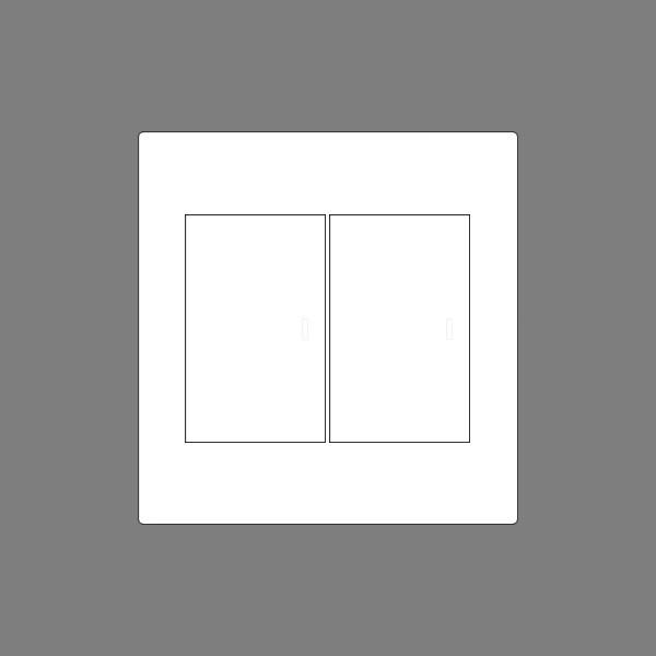 アドバンス非接触スイッチ２個セット 非接触スイッチ (2線式) | アドバンスシリーズ | スイッチ・コンセント