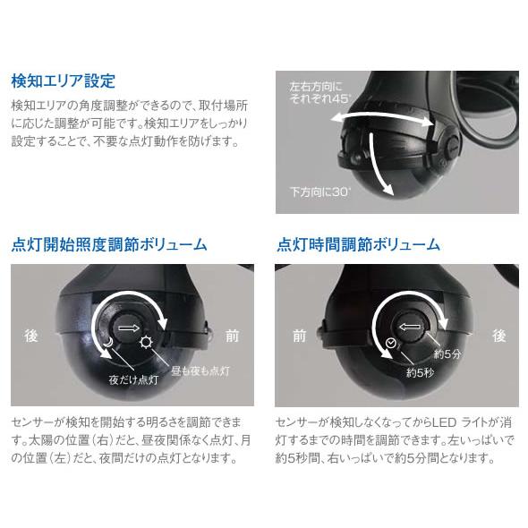 在庫品 LA-11PRO(BL) OPTEX オプテックス LED センサーライト 防水