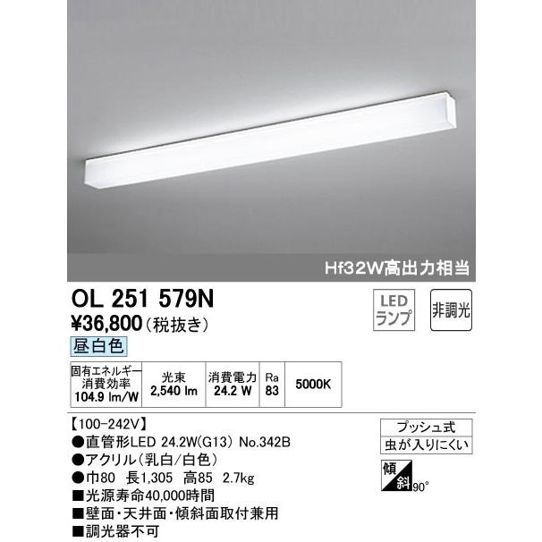 超特価SALE開催!】 LEDキッチンライト オーデリック Hf32W高出力1灯相当 OL251579N 昼白色タイプ 壁面・天井面・傾斜面取付兼用 Hf32W高出力1灯相当 LEDキッチンライト オーデリック - シーリングライト、天井照明 超特価SALE開催!】 LEDキッチンライト オーデリック Hf32W高出力1灯相当 OL251579N 昼白色タイプ 壁面・天井面・傾斜面取付兼用 Hf32W高出力1灯相当 LEDキッチンライト オーデリック - シーリングライト、天井照明