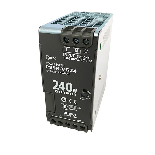 ＩＤＥＣ PS5R-VG24 スイッチング電源 DINレール取付 240W・24V AC100